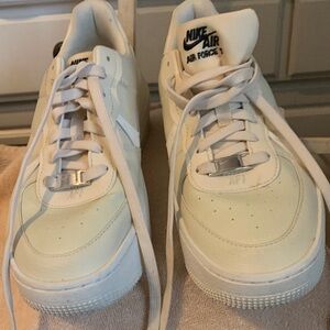 Nike Air Force 1 Cream Sneakers